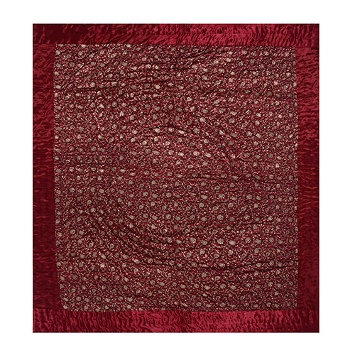 Printed Red Quilt Satin