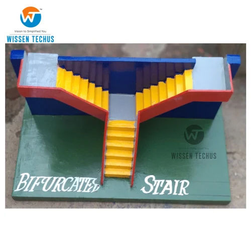 Bifurcated Stairs Application: Industrial