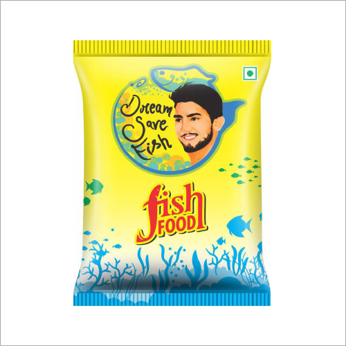 Fish Food Packaging Pouches - Plastic Material, Customized Size, Attractive Color Combinations | Durable, Heat Seal, Sterilizable, Defect-Free Quality