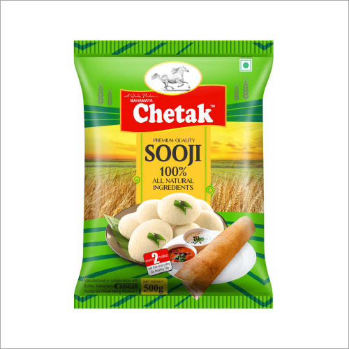 Customized Chetak Sooji Packaging Pouches