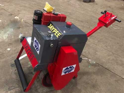 Walk Behind Vibratory Roller (Single Drum) - Color: Red