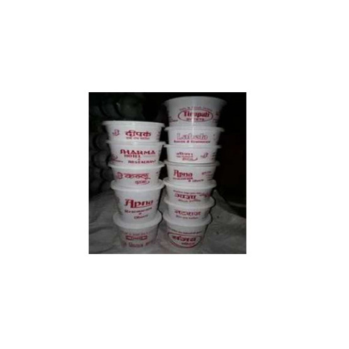 व्हाइट प्रिंटेड फूड पैकिंग बॉक्स