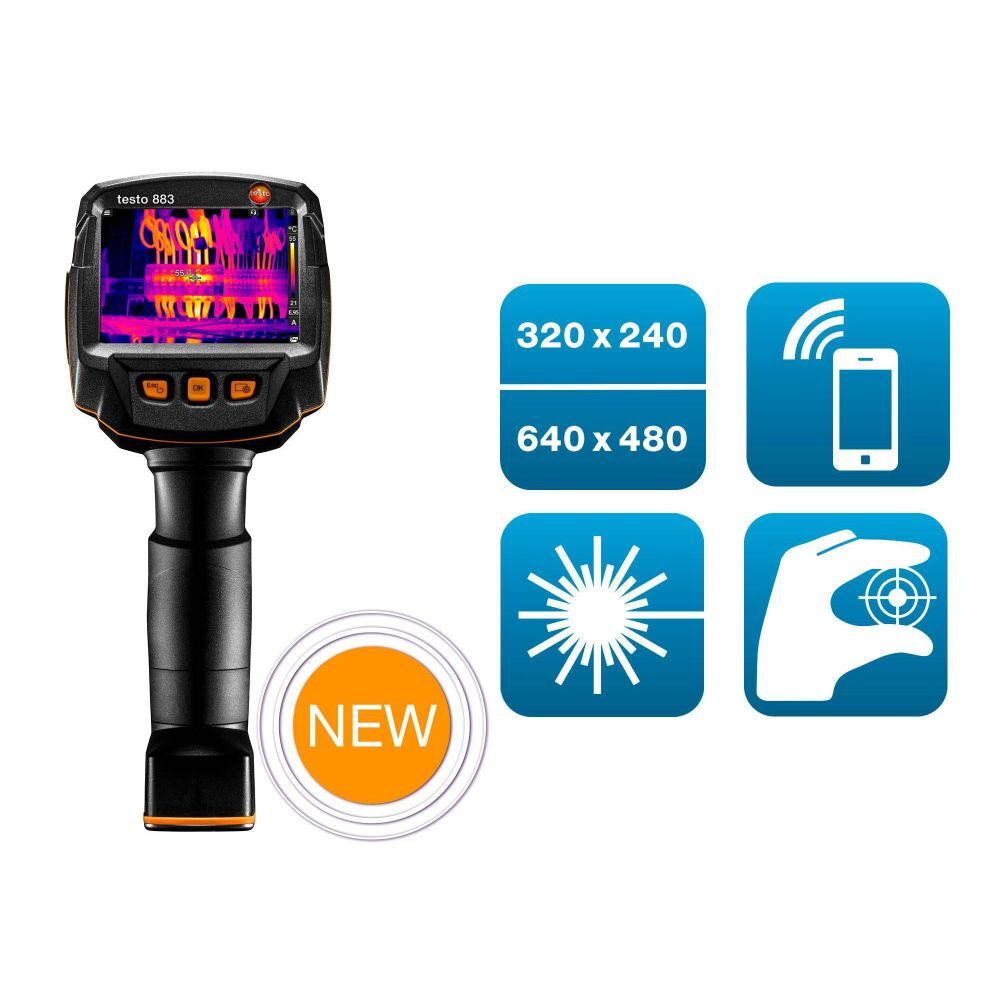 Thermal Imager (320 X 240 Pixels Manual Focus App Laser)