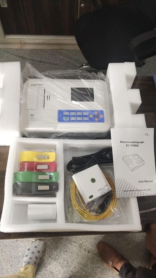 3 Channel Ecg (Cms-300ga) Application: Hospital Use