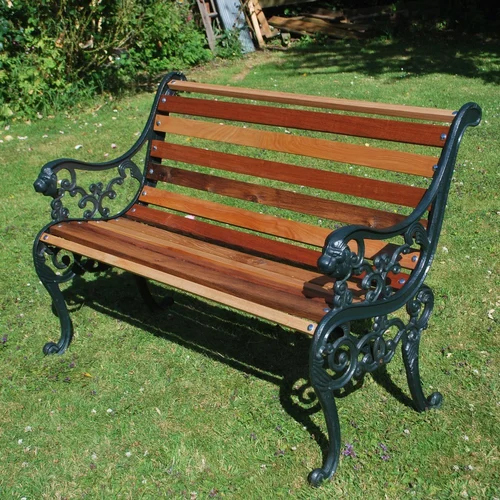 Cast Iron Park Bench - Application: Garden