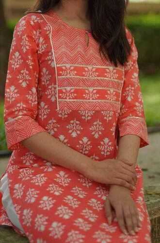 Printed Cotton Kurti