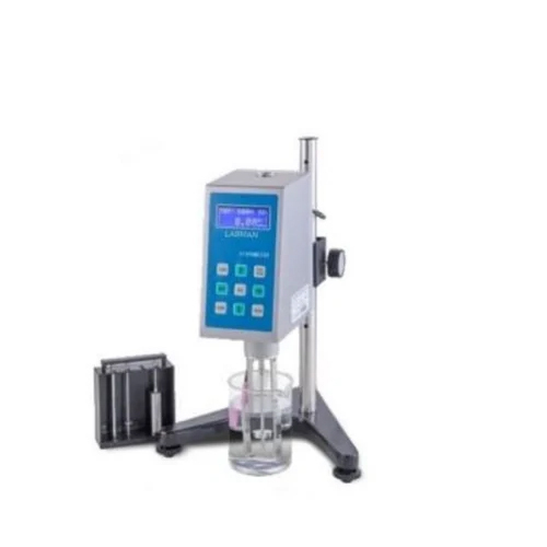 Digital Direct Reading Rotational Viscometer - Grey Finish | Laboratory Use, High Precision Measurements, User-Friendly Interface