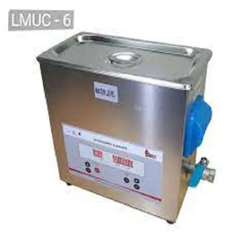 Digital Ultrasonic Cleaner - Stainless Steel Outer & Inner Tank, Industrial Usage, Silver Finish