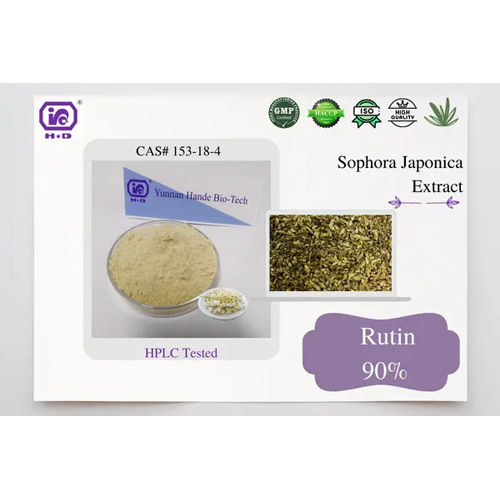 Rutin 95% 98%sophora Japonica Extract Cas No: 153-18-4