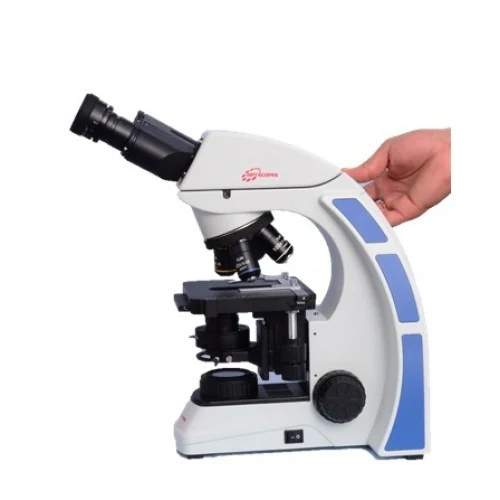 Binocular Research Microscope - Aluminum, Wf10x Eyepieces, White Or Black Color | High-quality Biological Imaging, User-friendly Operation, 40x To 1000x Magnification