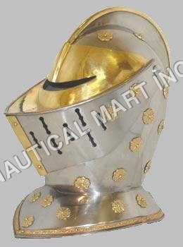 Armor Medieval Deluxe European Knight Helmet