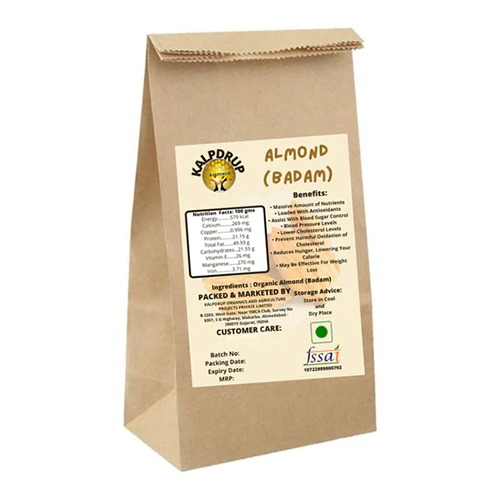 ब्राउन 1 किलो बादाम