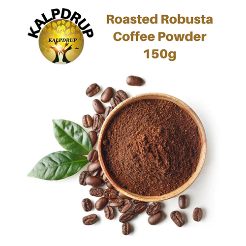 ऑर्गेनिक 150 ग्राम भुना हुआ रोबस्टा कॉफ़ी पाउडर