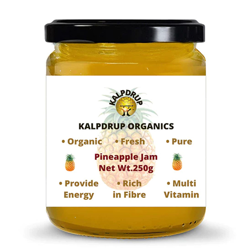 250gm Pineapple Jam - 250 Grams (G) | Ingredients: Pineapple, Distinct Sweet And Sour Flavor Profile