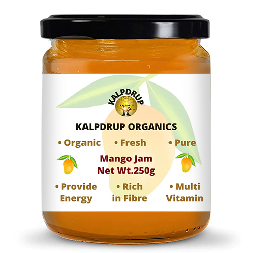 250gm Mango Jam - 250 Grams, Sweet Taste, Healthy Ingredients Including Mango