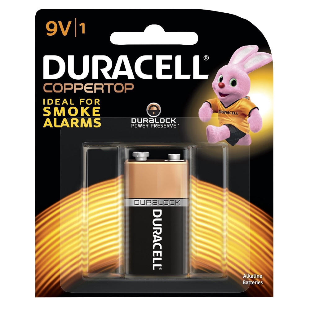 Duracell Mn1604 9volt Alkaline Battery Nominal Voltage: 9 Volt (V)