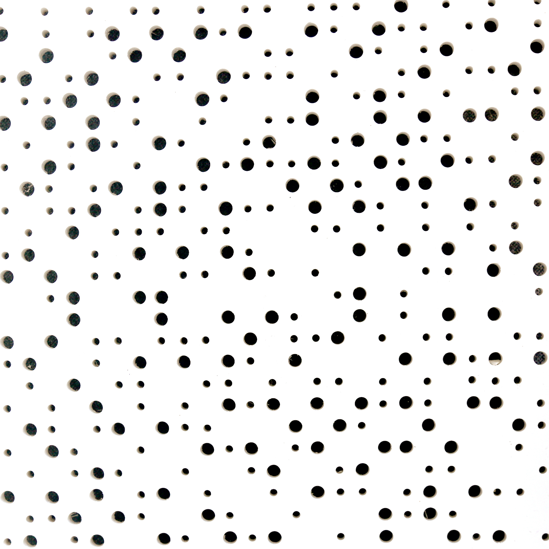 Grg Acoustic Tile - 600x600mm, White Color , 12mm Thickness | Class A Fire Rating, Nrc 0.65 Soundproof Performance