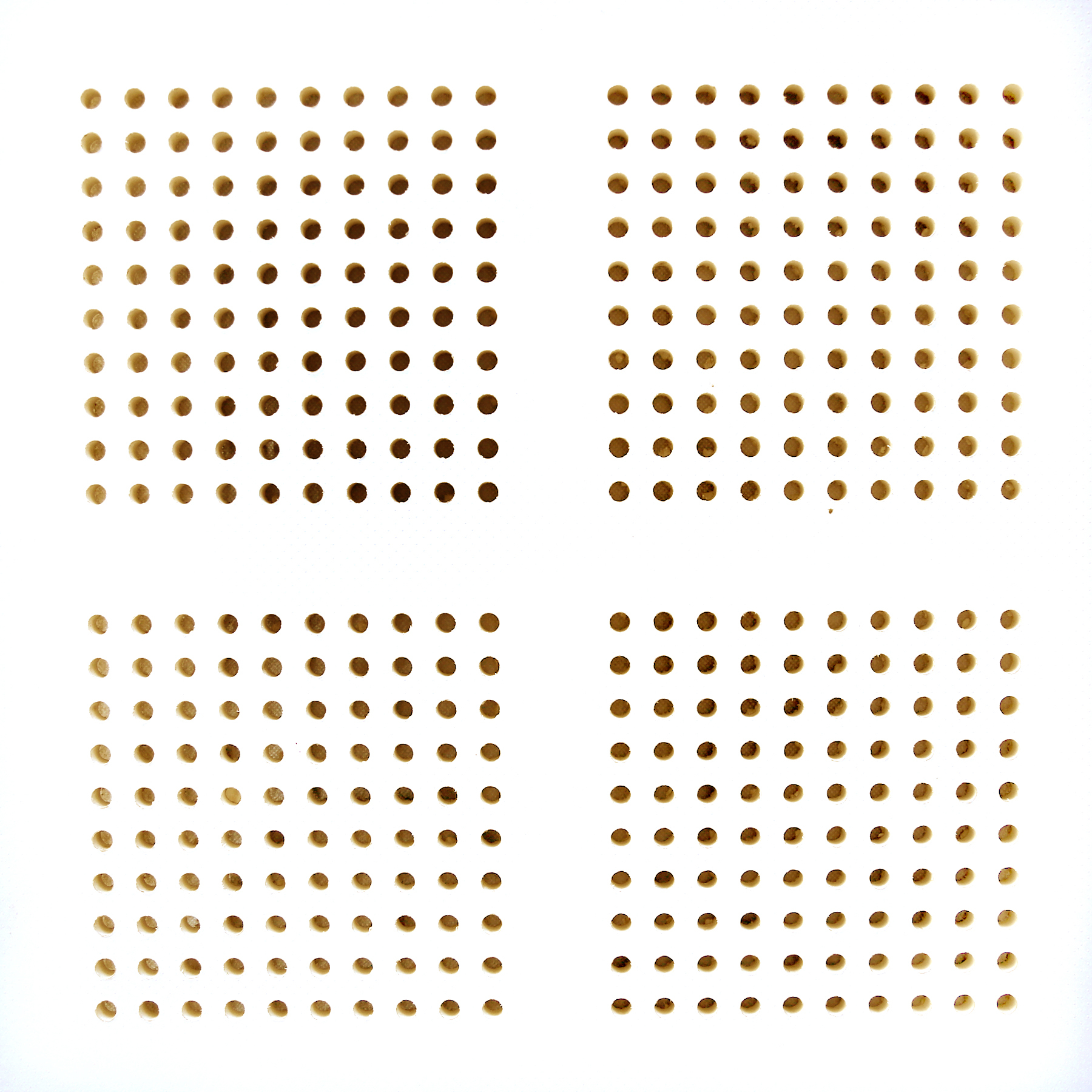 Grg Acoustic Tile - 600x600mm, White Color , 12mm Thickness | Class A Fire Rating, Nrc 0.65 Soundproof Performance