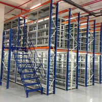 Blue-orange Two Tier Racks