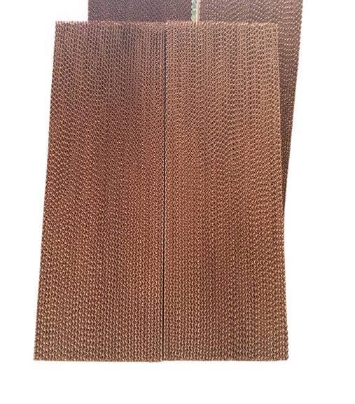 Honeycomb Cooling Pad - 600x600x50 Mm To 1800x600x300 Mm Sizes | Brown & Green Brown Window Mount Ideal For Industrial And Agricultural Applications