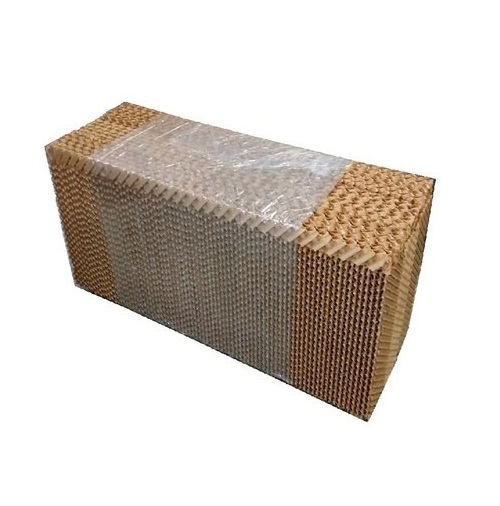 Honeycomb Cooling Pad - 600x600x50 Mm To 1800x600x300 Mm Sizes | Brown & Green Brown Window Mount Ideal For Industrial And Agricultural Applications