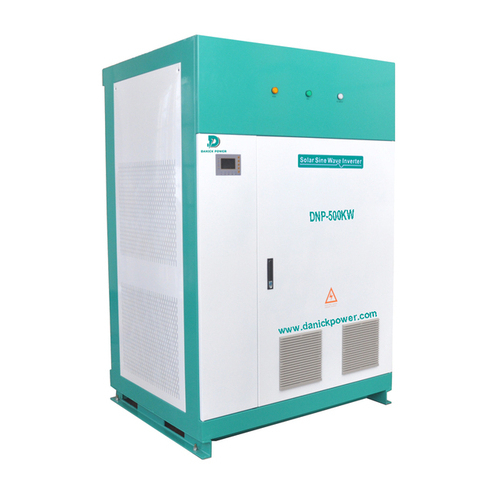 व्हाइट एंड ग्रीन 500Kw लो फ्रीक्वेंसी ऑफ ग्रिड प्योर साइन वेव इन्वर्टर