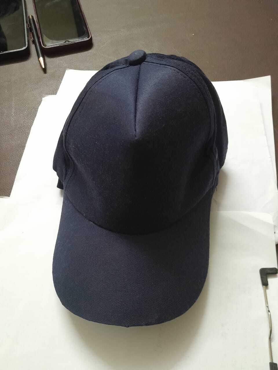 Promotional Cap - Cotton, Adjustable Size, Red Color, 150g Weight | Customizable, Durable, Comfortable, Versatile, Brandable, Double Stitching, Curved Visor