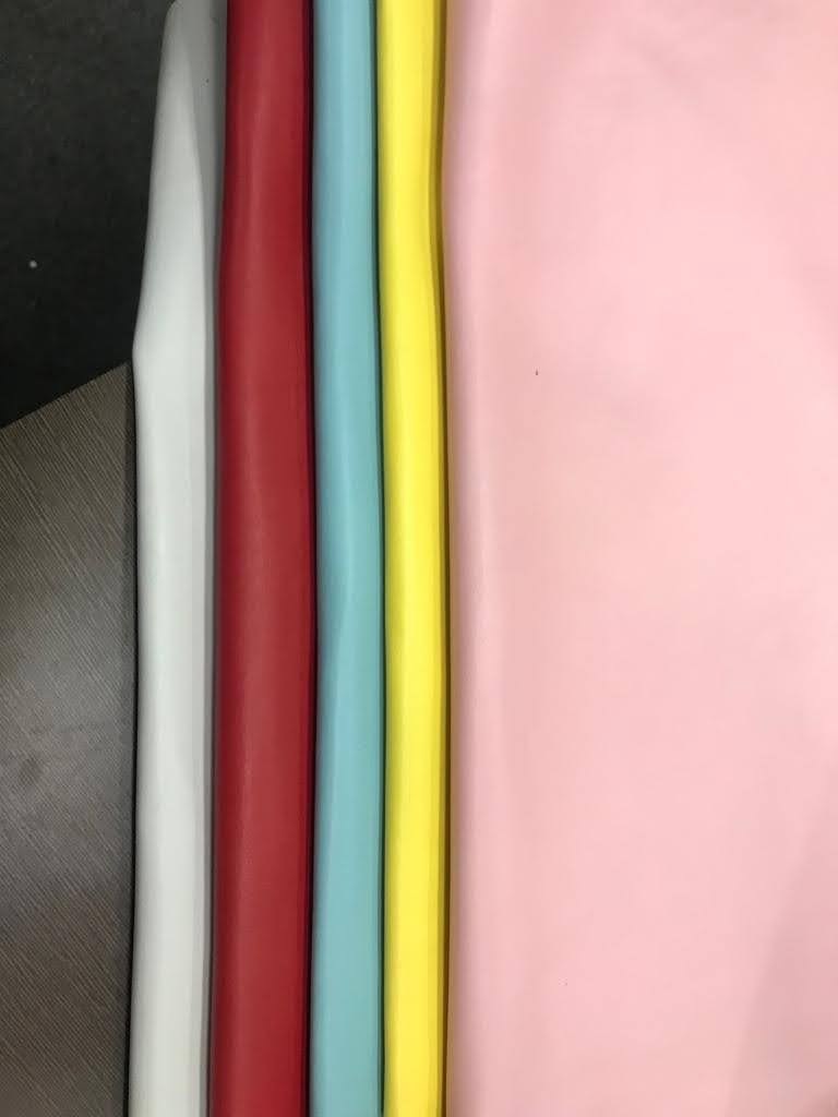 Finish Leather - 1.2 Mm Thickness, 54" Width X 100" Length, Red Matte Full Grain