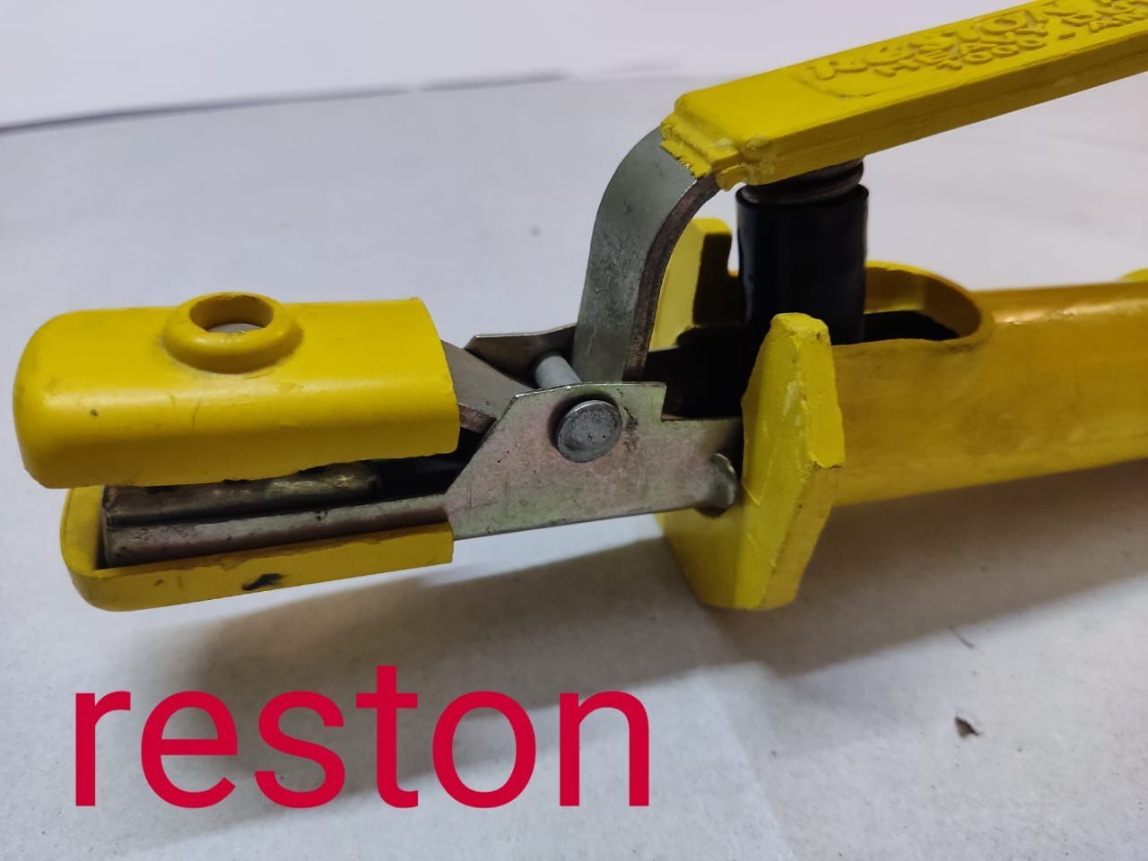 Yellow Deluxe Welding Electrode Holder
