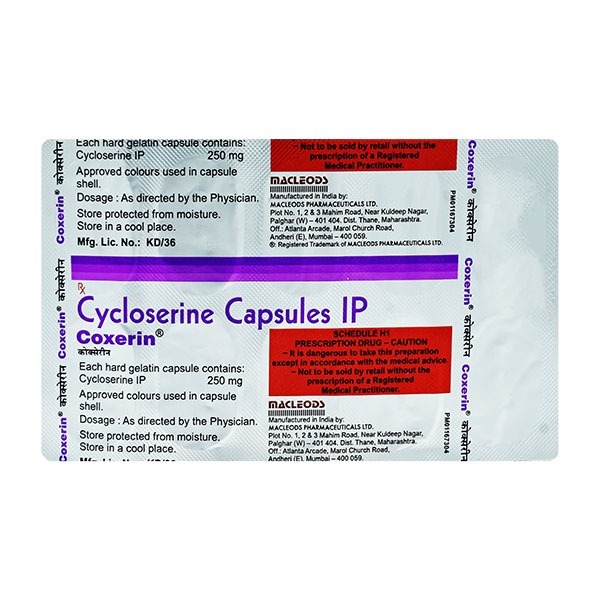 Cycloserine Capsule General Medicines