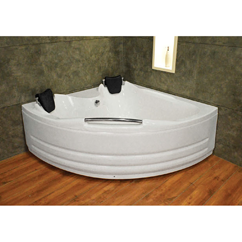 व्हाइट 5 फीट हैवी ड्यूटी टर्बो-एक्सएल डीलक्स ऐक्रेलिक बाथ टब
