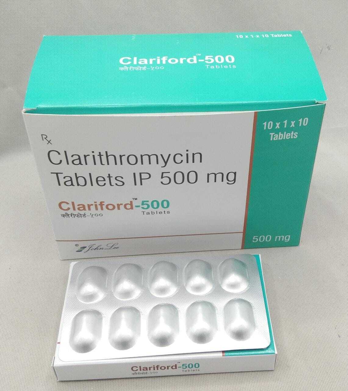 Clarithromycin Tablets - 250mg & 500mg | Third Party Manufacturing, Storage Instructions: Dry & Cool Place, Dosage Guidelines: As Per Doctor, Quantity: 1000 Tabs
