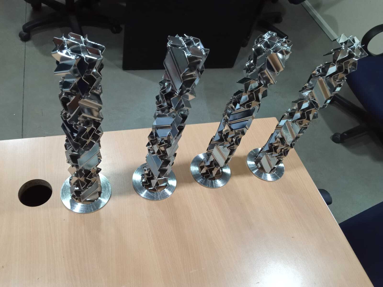 Metal Static Mixer (Helical Type Element)