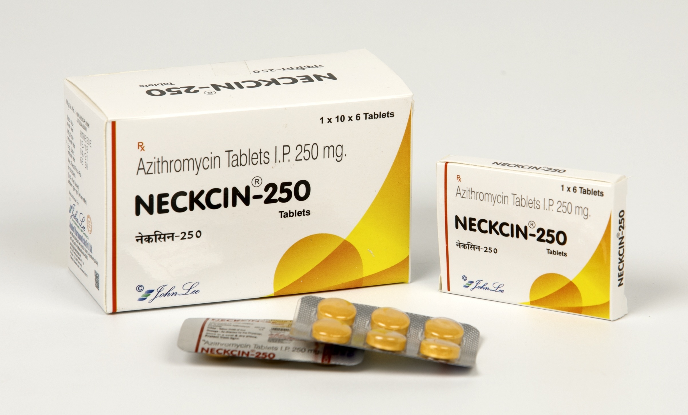 Azithromycin Tablets - 500 Mg, Blister Pack Of 10x10 | For Treating Bacterial Infections, Prescription Required, Store In Dry & Cool Place