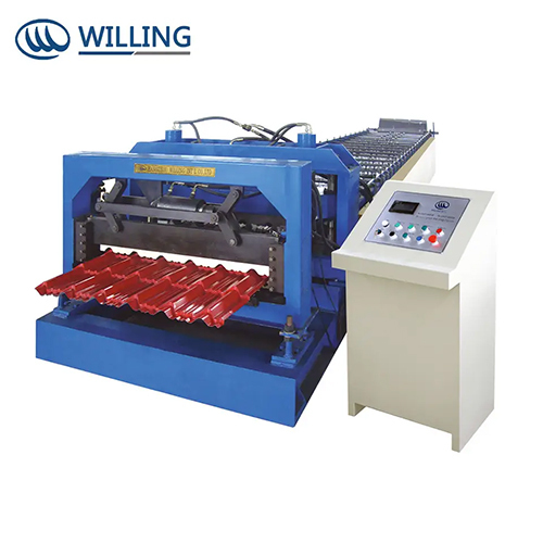 हाई स्पीड रूफ टाइल रोल बनाने की मशीन