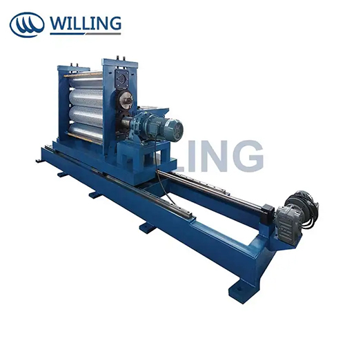 स्वचालित अनुकूलित पैटर्न मेटल प्लेट चेक्ड एम्बॉसिंग मशीन