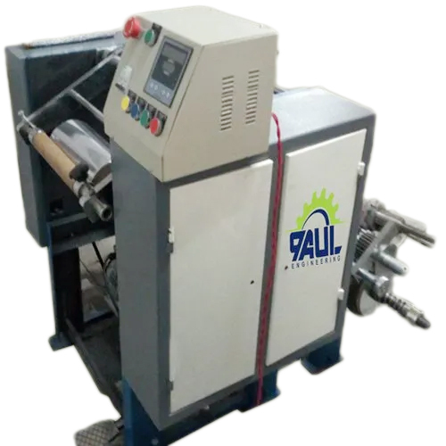 Semi-automatic Aluminium Foil Making Machine - Mild Steel, 12-20 Inch Width, Produces 550-600 Rolls In 8 Hrs | Cnc Technology, Electric Power Source, Painted Surface Treatment