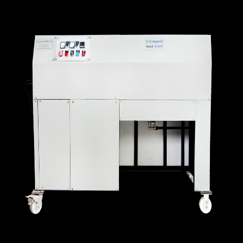 Ecocompostertm - Steel Material, 350-750 Kg/day Capacity | Semi-automatic Operation, 15 Min Pre-compost Time, Nutrient-rich Compost In 10-12 Days
