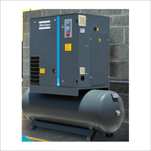 Oil Injected Rotary Screw Compressors - Color: Black