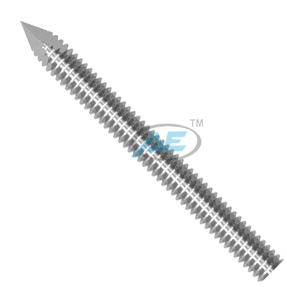 Kirschner Wire - 316l Steel Straight Shape Silver Color | Designed For Bone Implants With Interlocking Nails