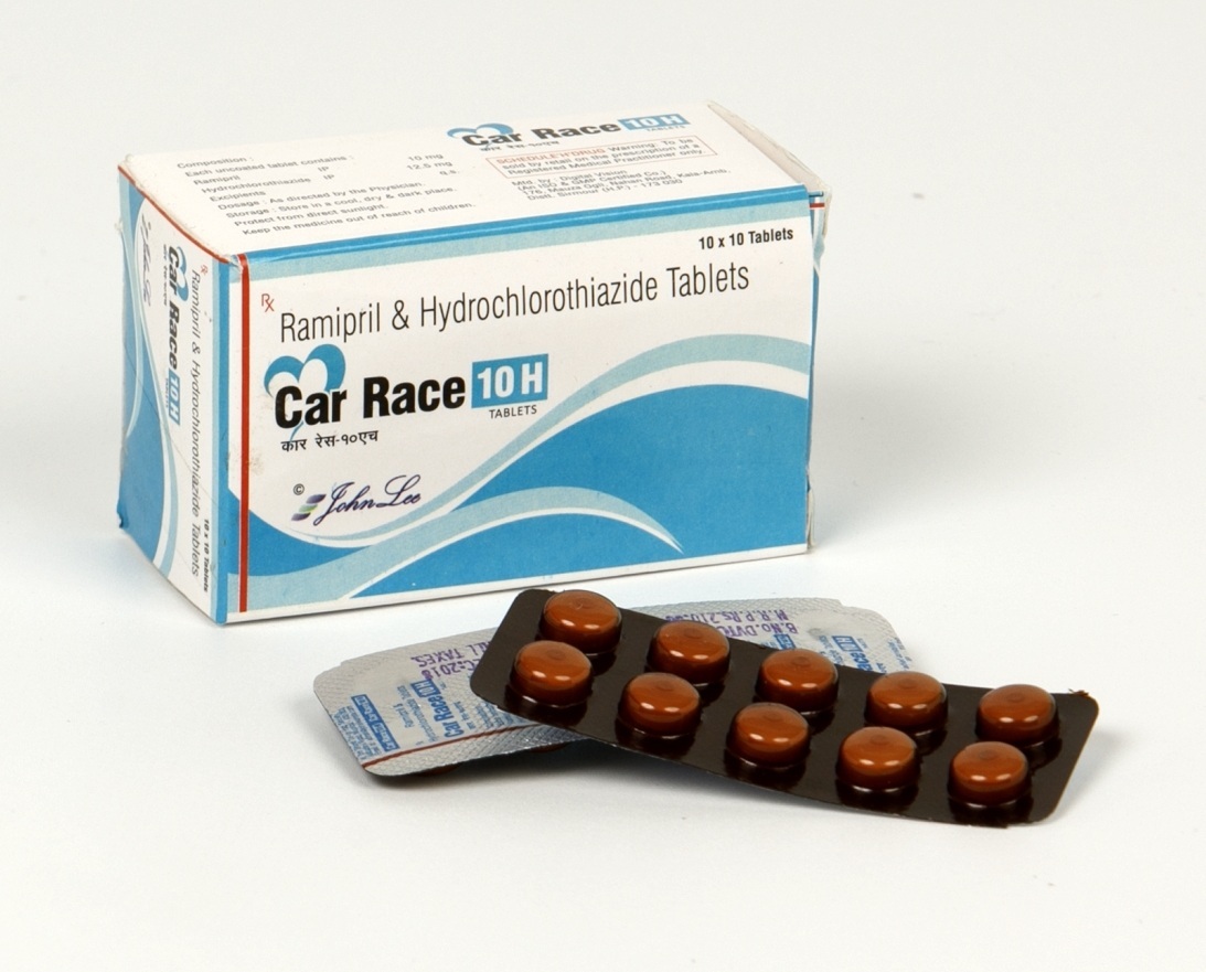 Ramipril Tablet - Ramipril Ip 2.5mg, 5mg, 10mg + Hydrochlorothiazide Ip 12.5mg, Assists In Hypertension & Heart Failure Management
