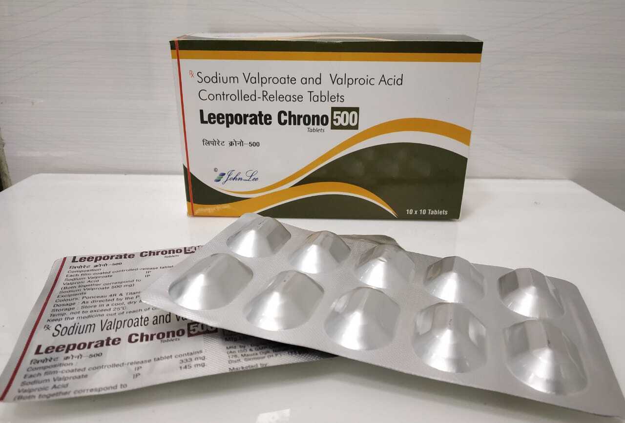Sodium Valproate Tablet - 200 Mg & 333 Mg Dosage, Epilepsy & Bipolar Disorder Treatment 
