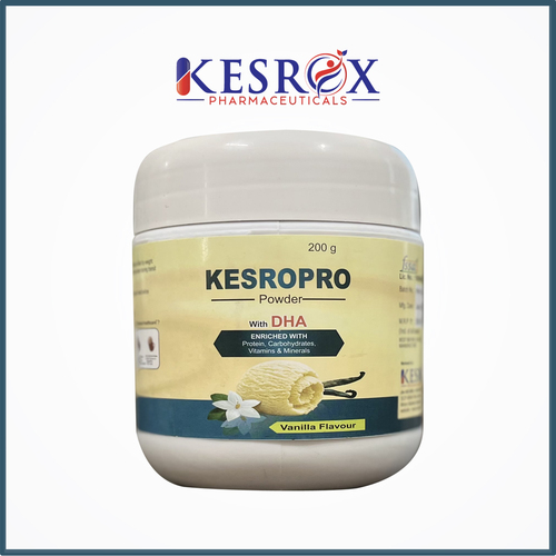 PROTEIN SUPPLEMENT FORTIFIED WITH DHA VANILLA FLAVOUR