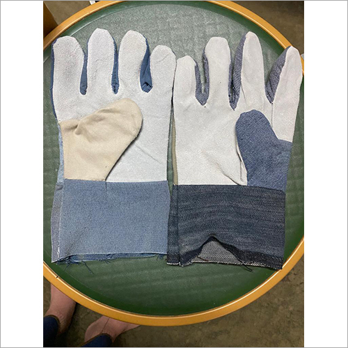 सफेद 10 इंच चमड़े की जींस