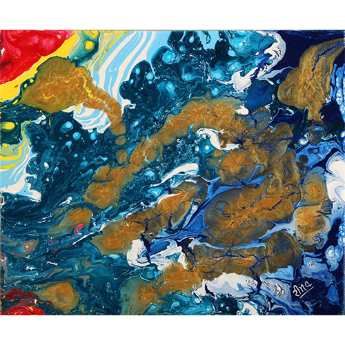 ऐक्रेलिक पोर का आकार: 10* 12 इंच