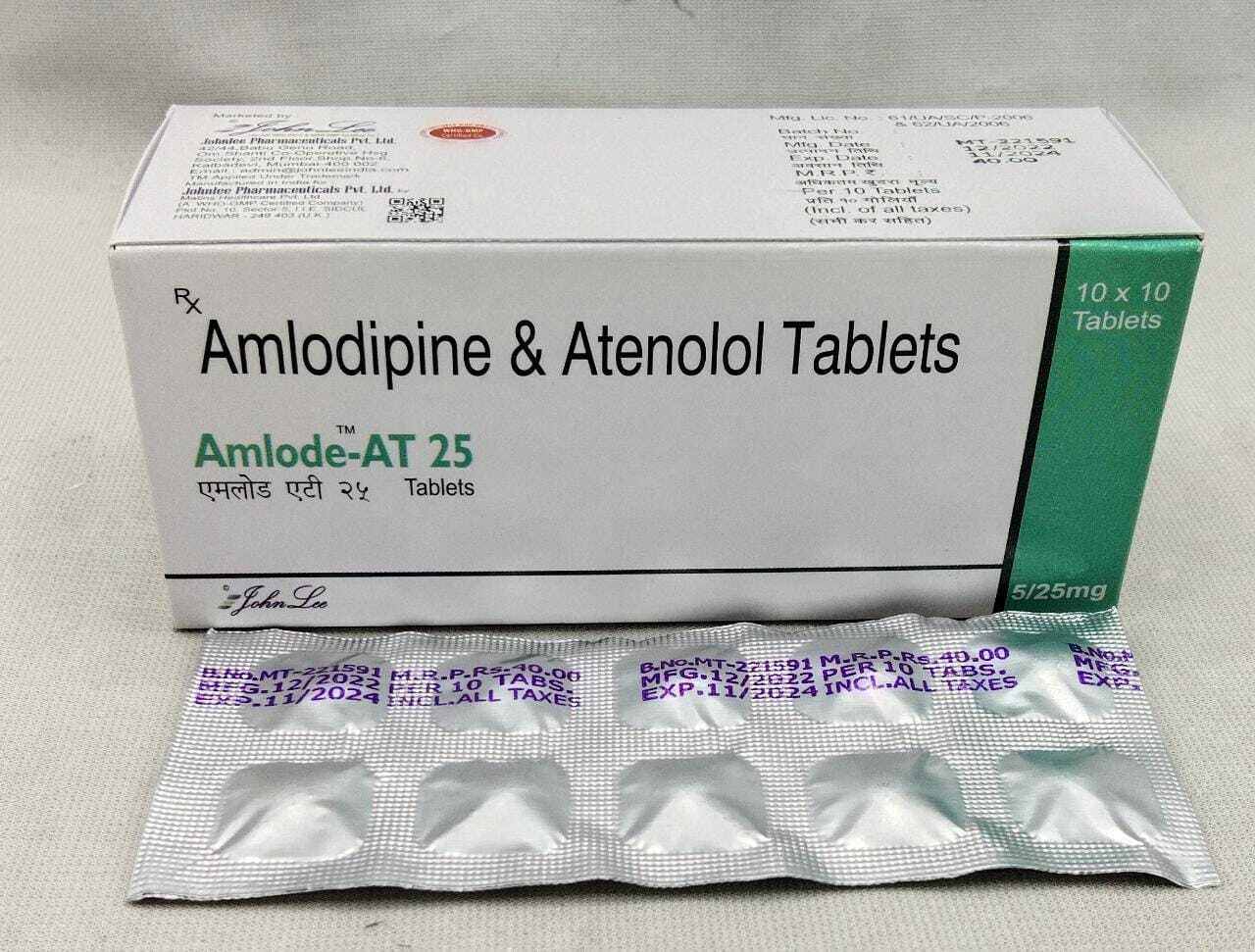 Amlodipine Tablets - Amlodipine Besylate Ip 2.5mg, 5mg, 10mg | Combinations With Atenolol And Hydrochlorothiazide For Hypertension Management