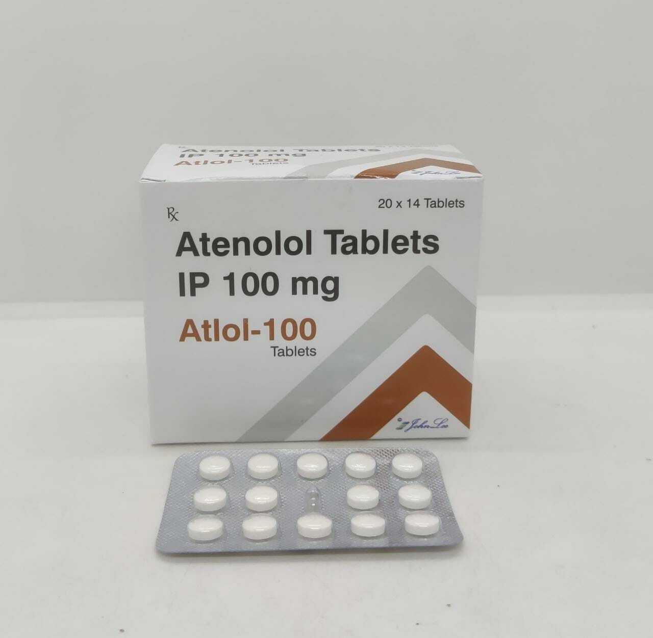 Atenolol Tablets - 25mg Dosage, Blister Pack | Active Ingredient: Atenolol, Usage: Treats Hypertension, Room Temperature Storage