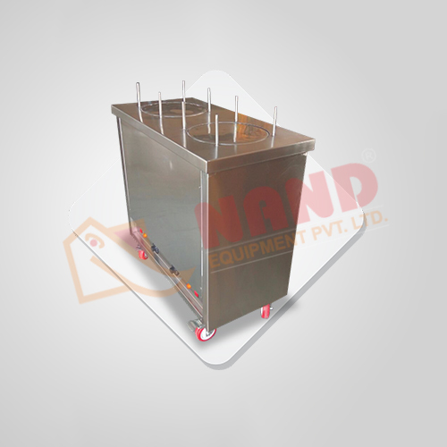 प्लेट वार्मर ट्रॉली आवेदन: औद्योगिक और आउटडोर