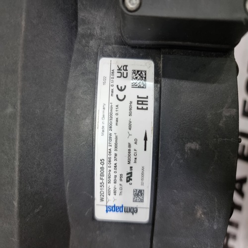 Ebmpapst W2d155-08-05 Ac Siemens Motor Cooling Fan