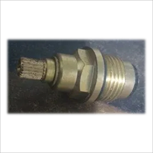 Brass Ceramic Carriage Spindle - Brass and Ceramic Construction , Golden Color with Enhanced Durability and Corrosion Resistance
